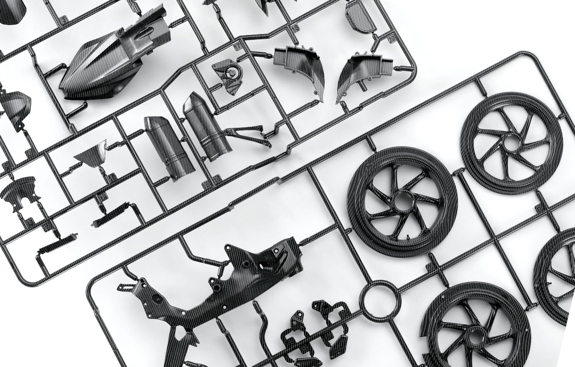 MENG 1/9 BMW HP4 Race (Pre-Colored Edition) MT-004s