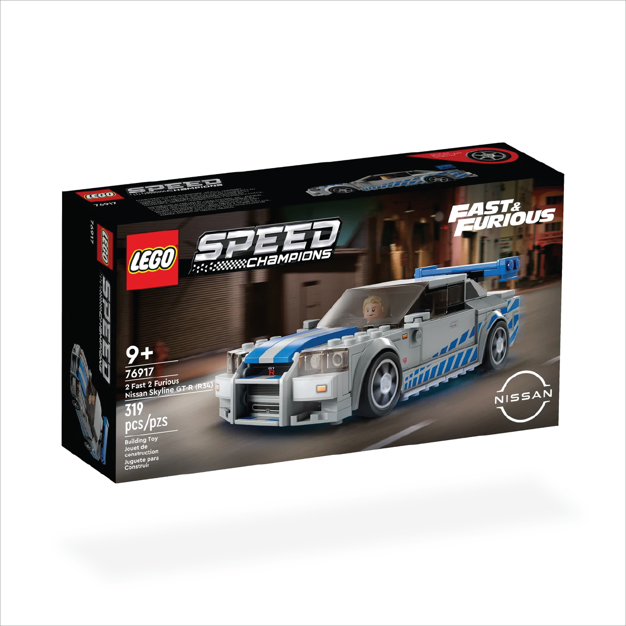 LEGO 76917 2 Fast 2 Furious Nissan Skyline GT-R (R34)