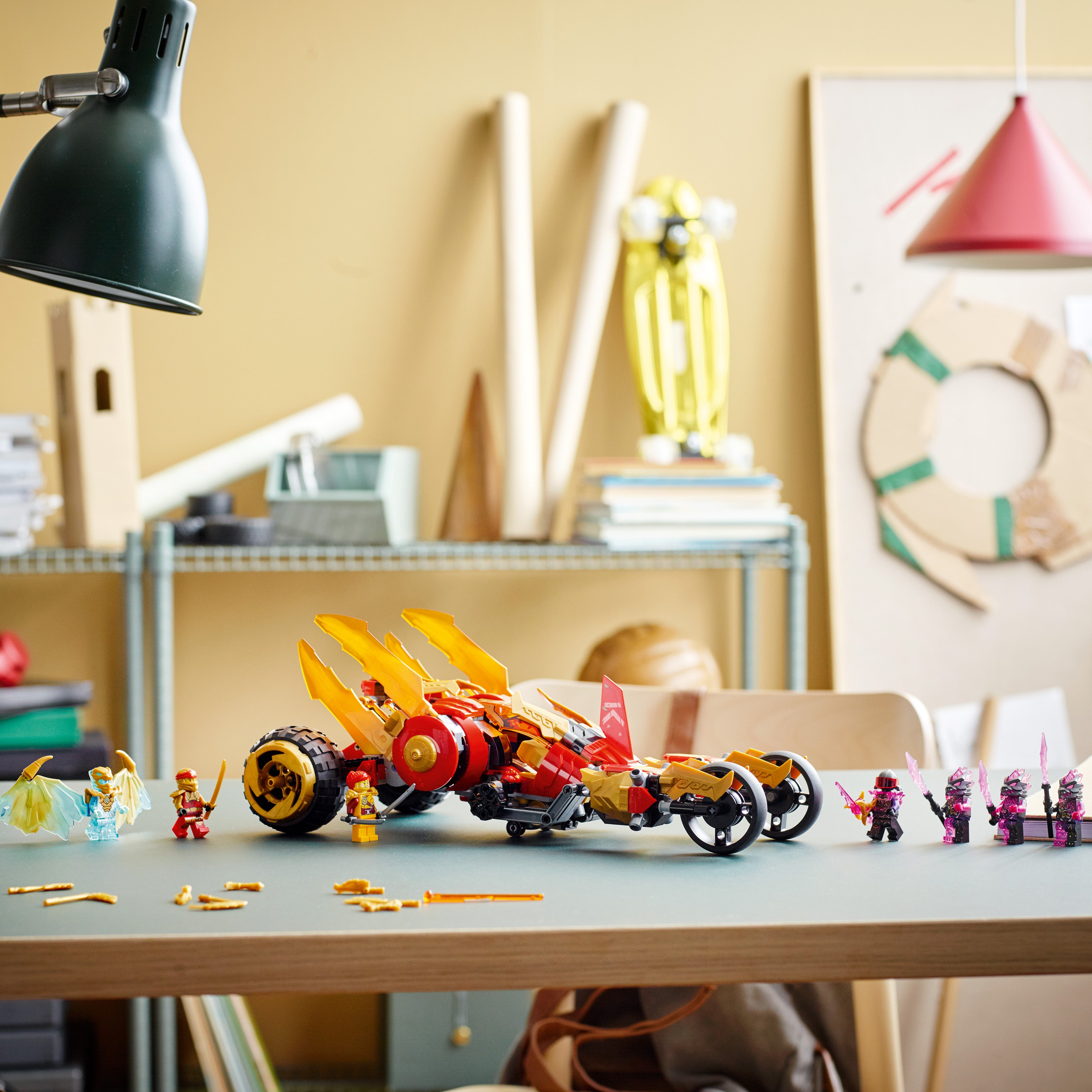 LEGO 71773 Kai's Golden Dragon Raider