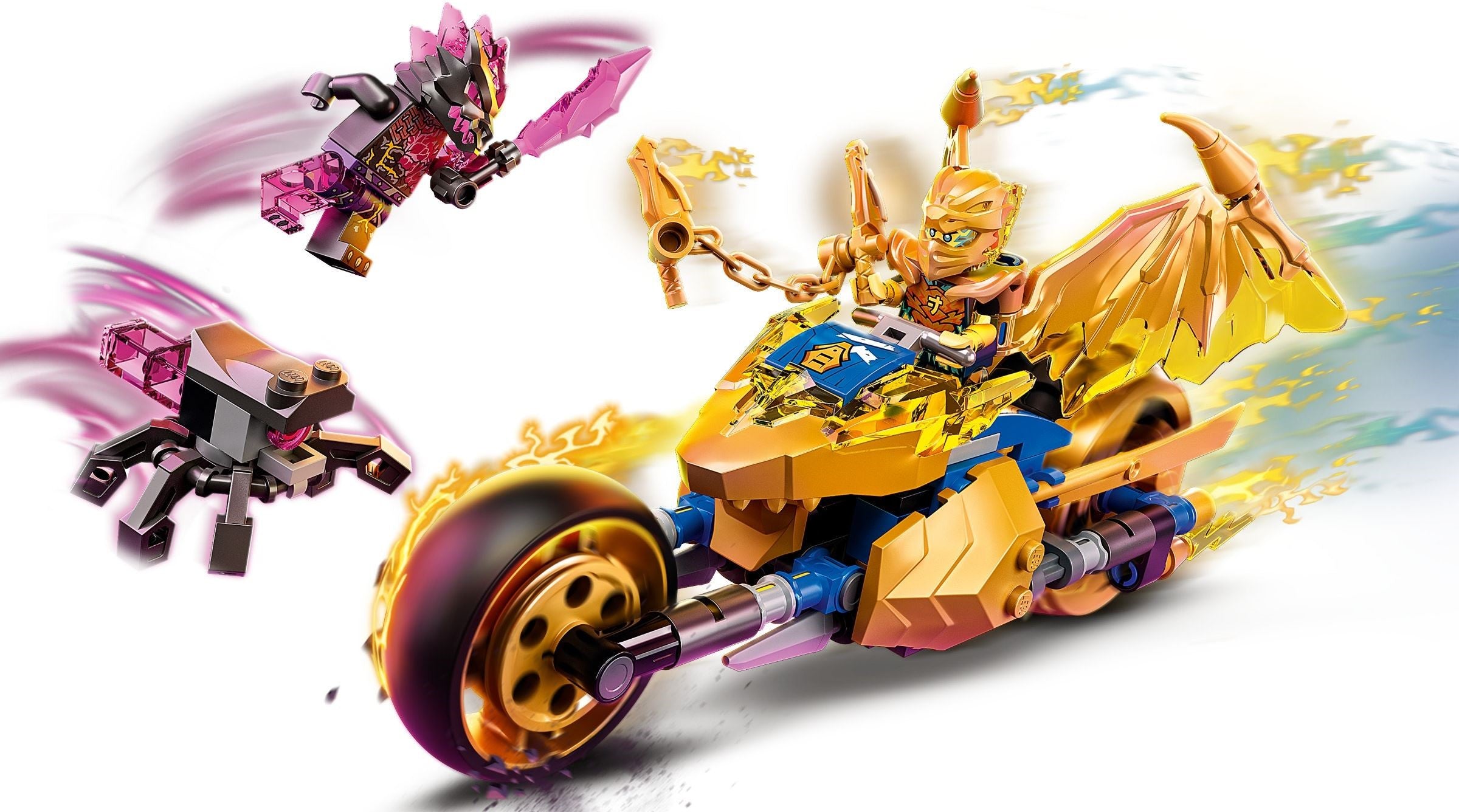 LEGO 71768 Jay's Golden Dragon Motorbike