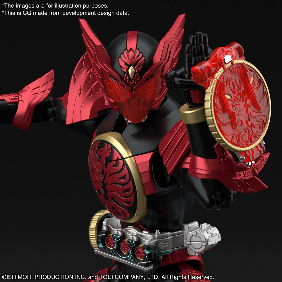 Figure-rise Standard Kamen Rider OOO Tajadoru Combo (PBandai)