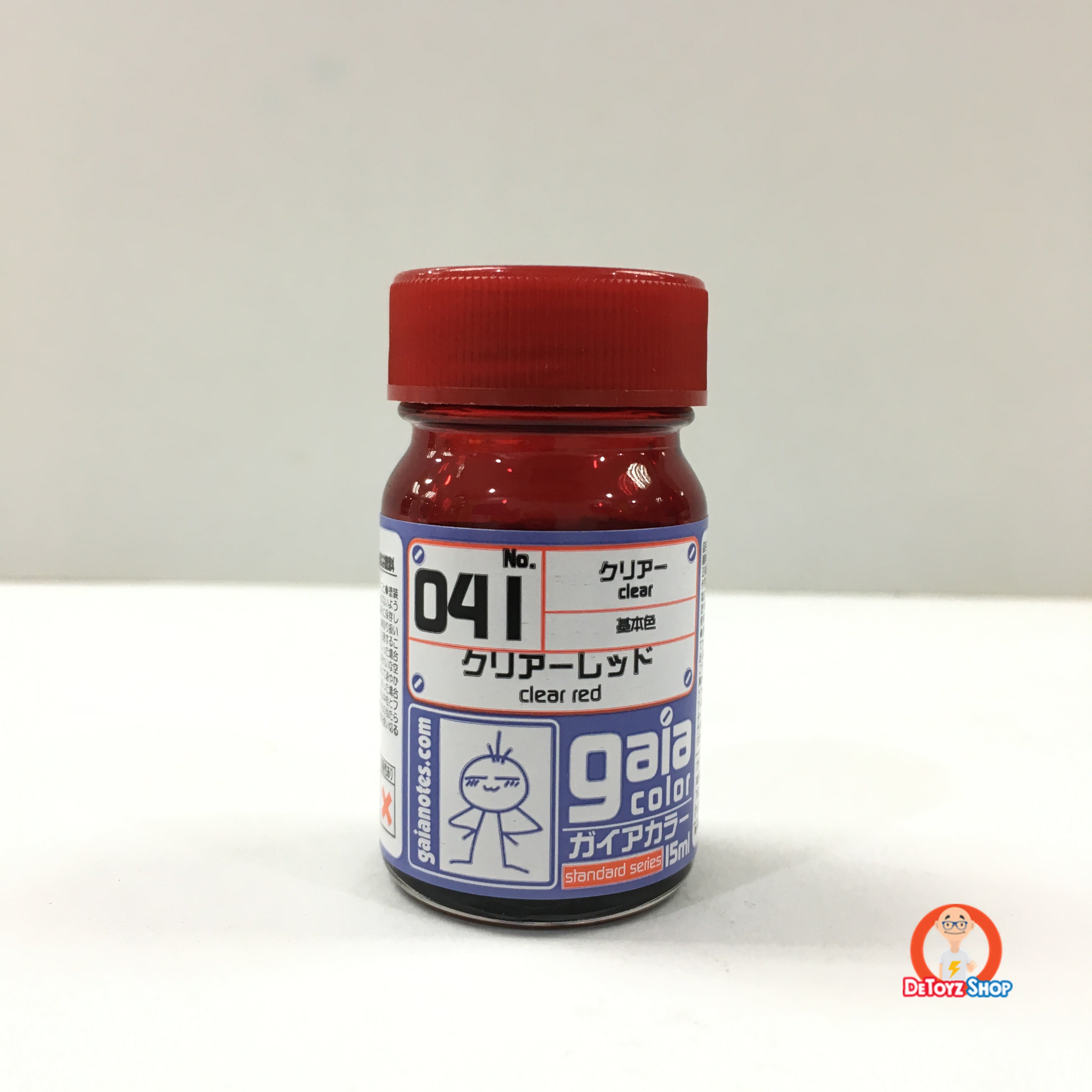 Gaia 041 Clear Red Gloss 15ml