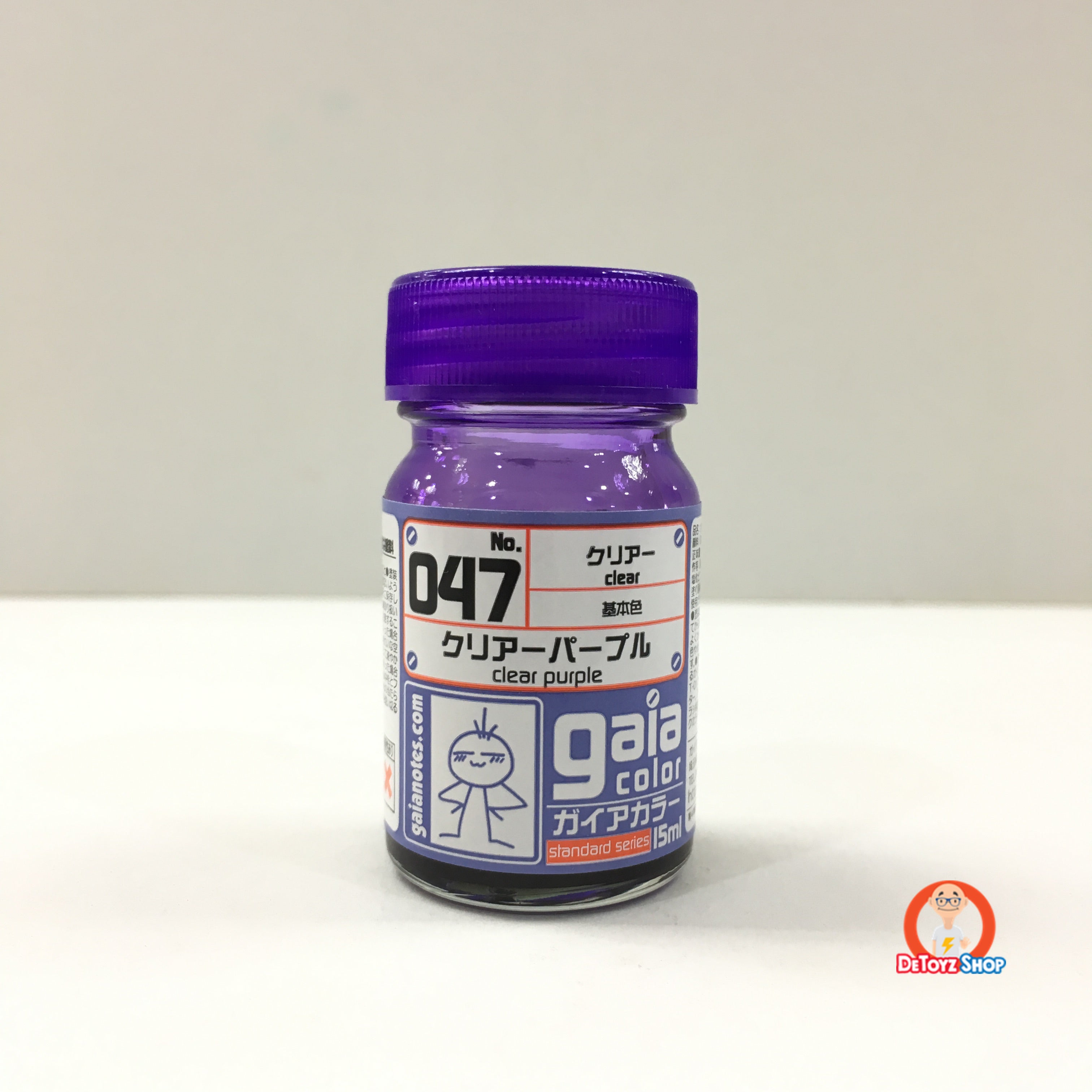 Gaia 047 Clear Purple Gloss 15ml