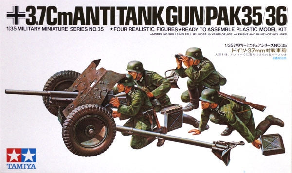Tamiya 1/35 German 37mm Anti-Tank Gun Pak.35(36)