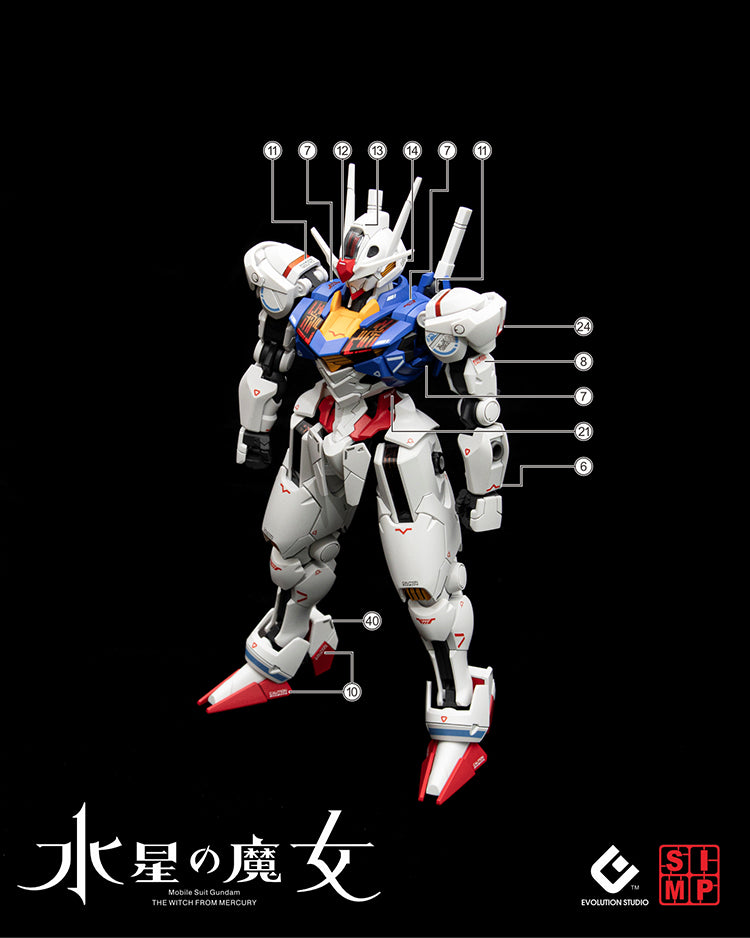 EVO Gundam Decal HG Aerial Gundam