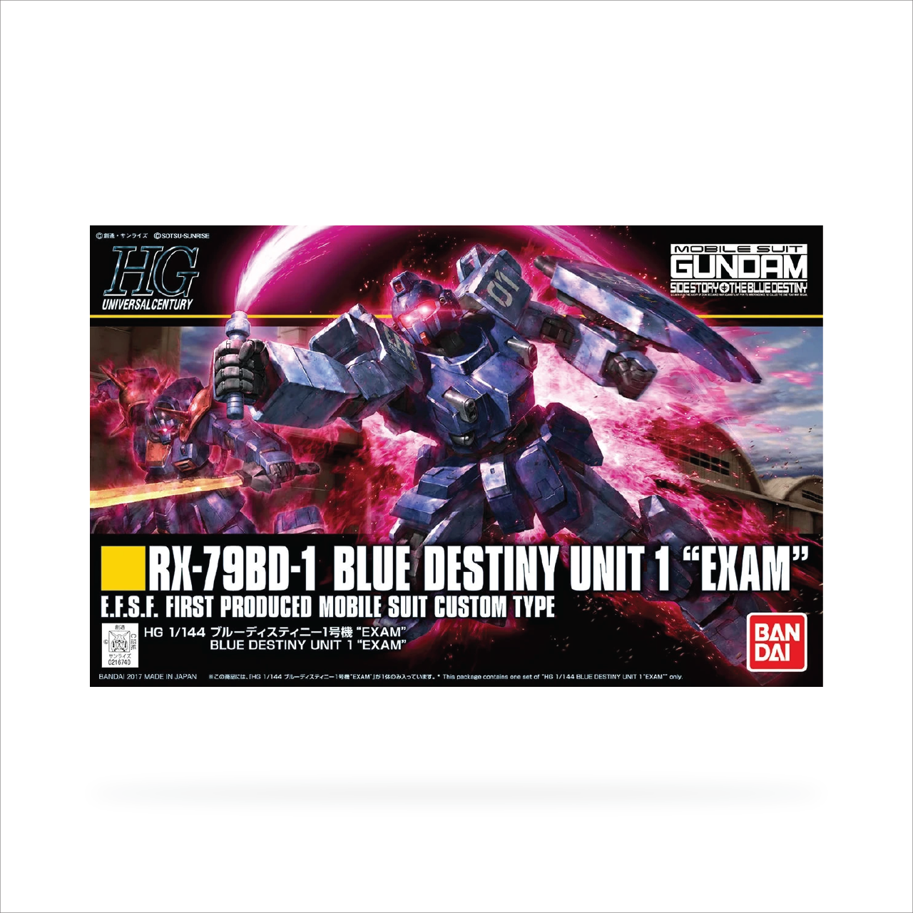 HGUC Blue Destiny Unit 1 'EXAM'