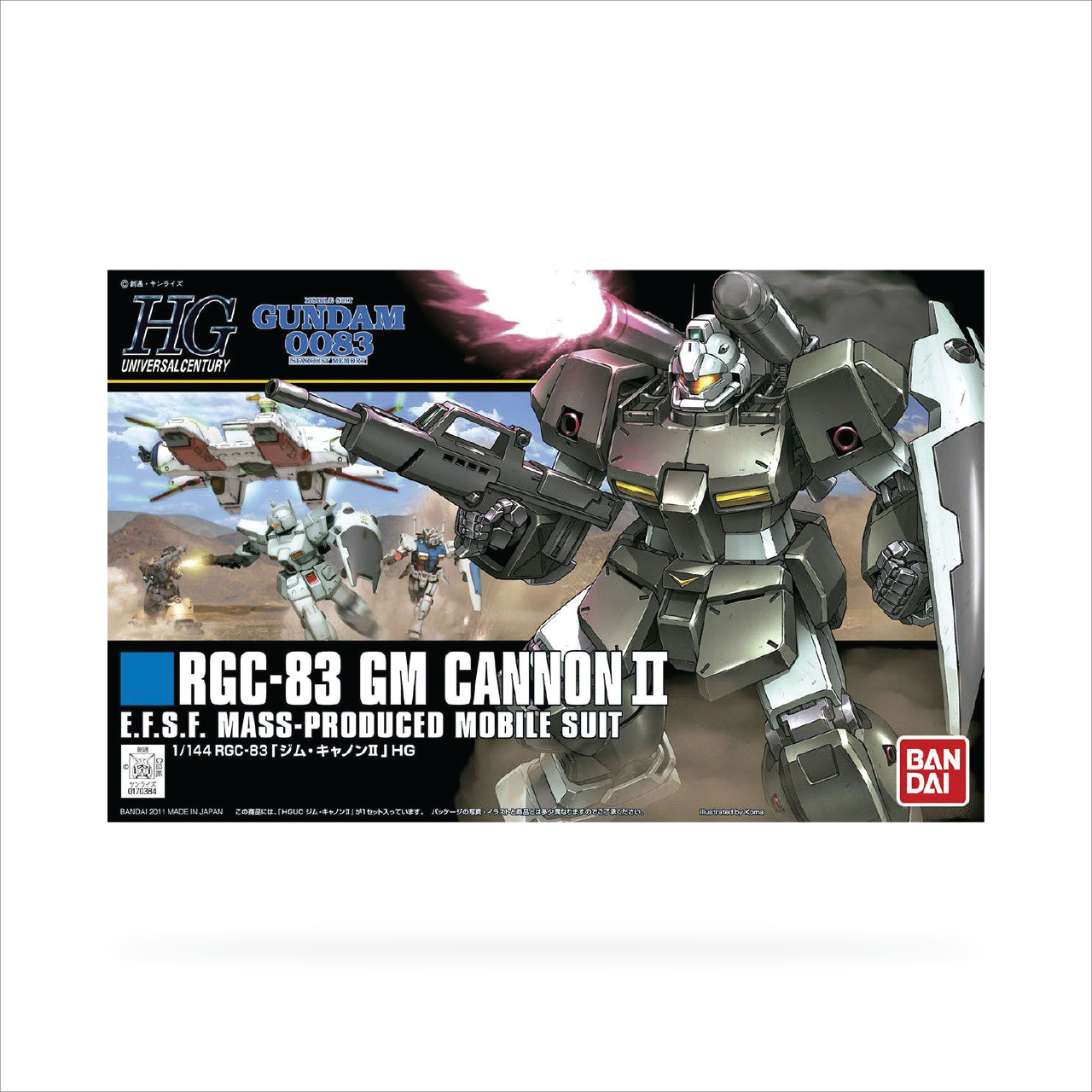 HGUC RGC-83 GM Cannon II