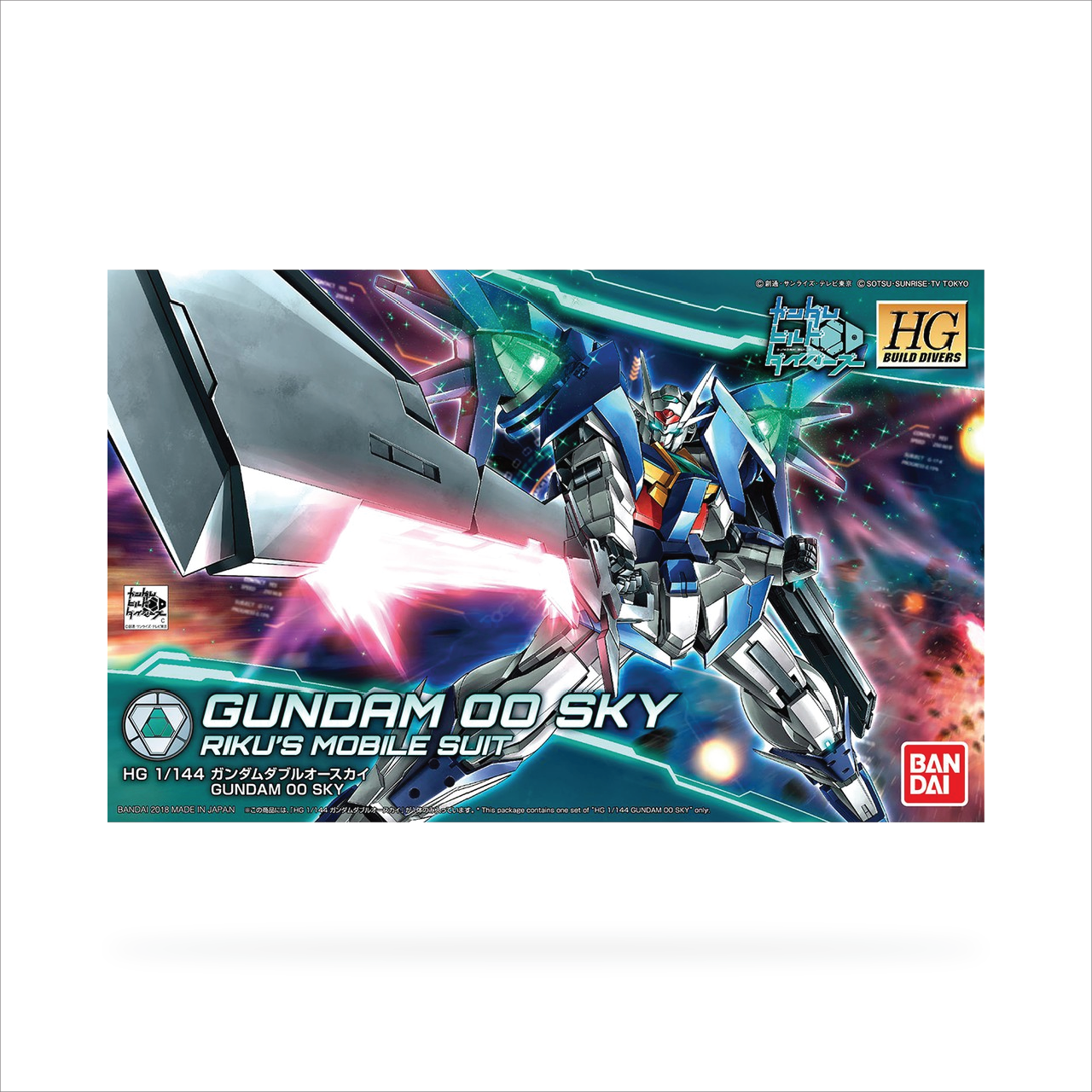 HGBD Gundam 00 Sky