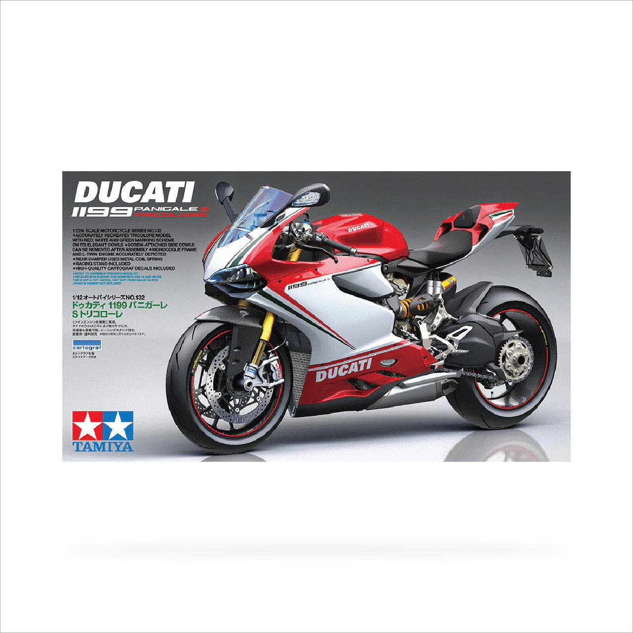 Tamiya 1/12 Ducati 1199 Panigale S Tricolore (14132)