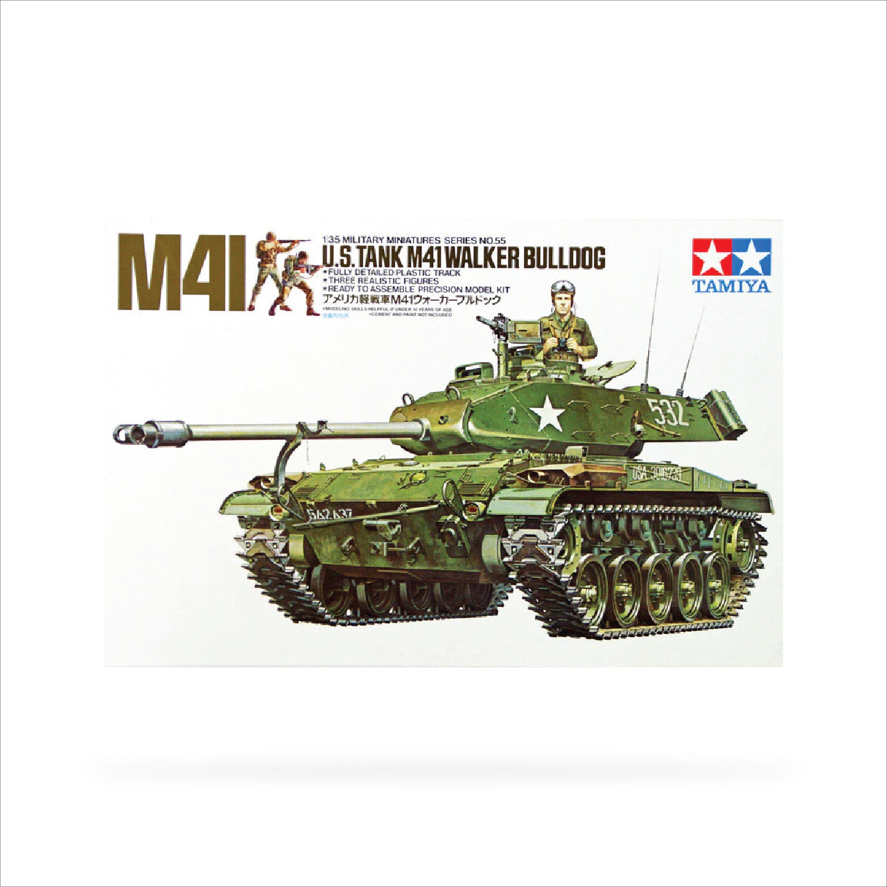 Tamiya 1/35 U.S. Tank M41 Walker Bulldog