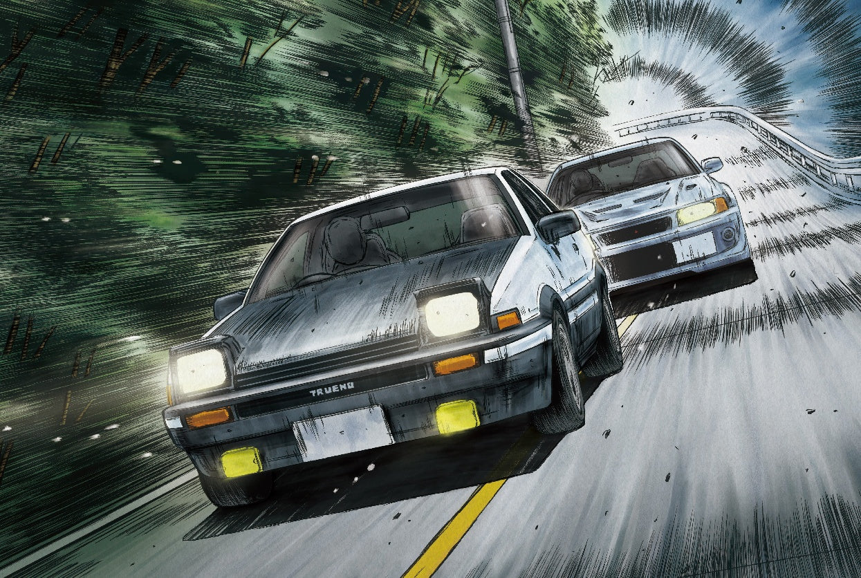 1/24 Initial D Takumi Fujiwara AE86 Trueno Project D Specification (Prepainted)