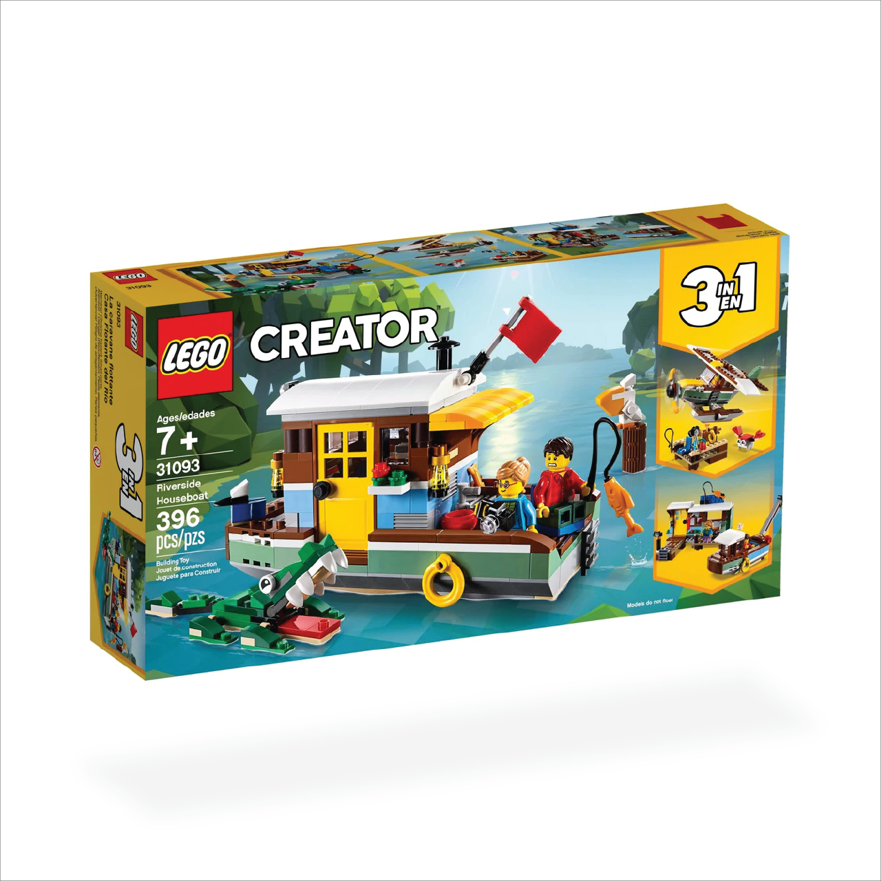 LEGO 31093 Riverside Houseboat