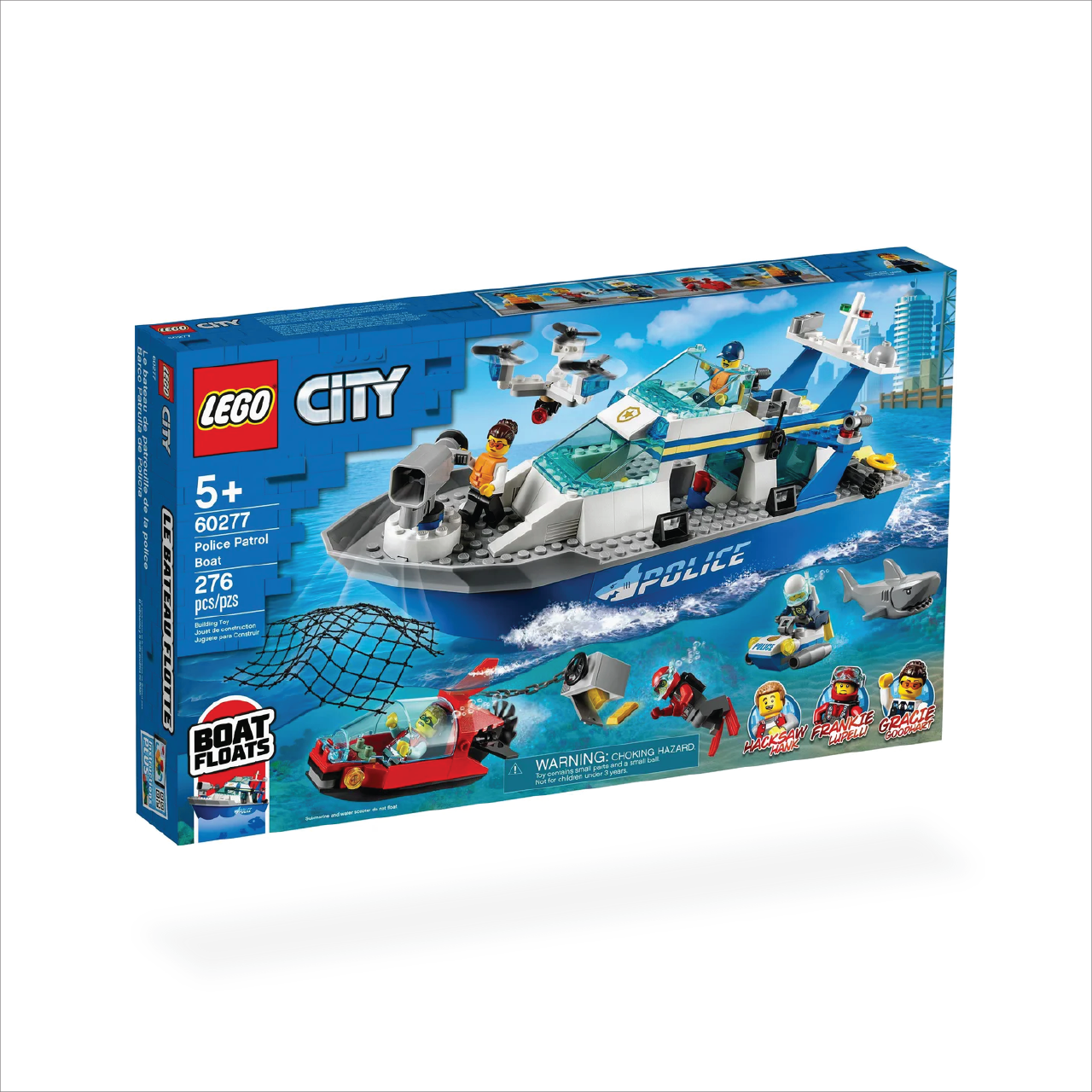 LEGO 60277 Police Patrol Boat