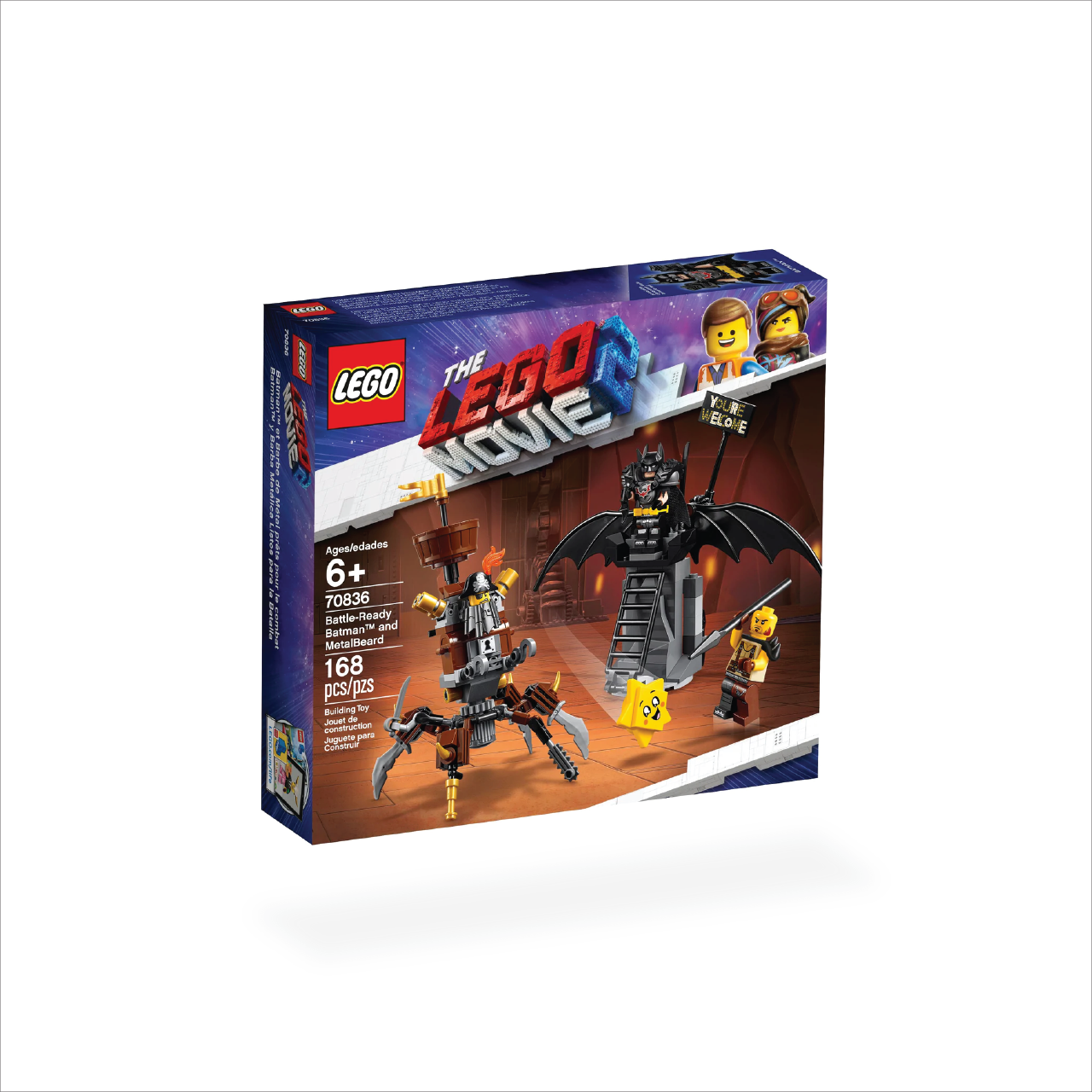 LEGO 70836 Battle-Ready Batman and MetalBeard