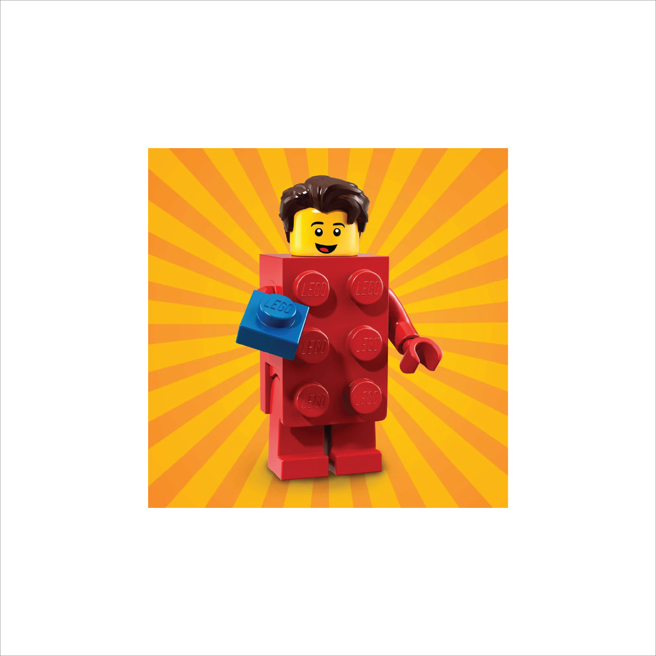 LEGO 71021-02 Minifigure Series 18 - Brick Suit Guy