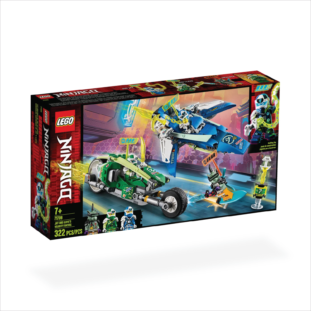 LEGO 71709 Jay and Lloyd's Velocity Racers