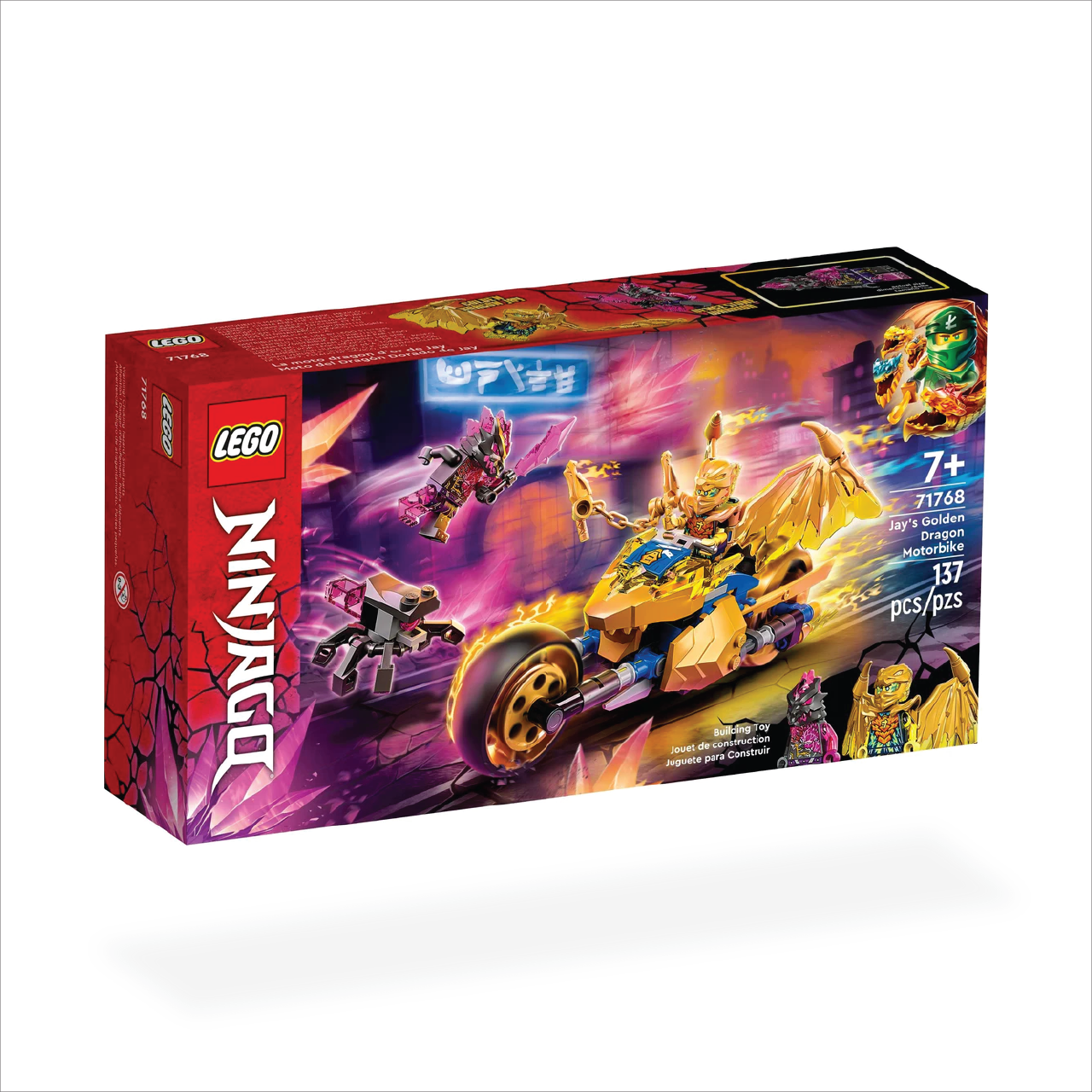 LEGO 71768 Jay's Golden Dragon Motorbike