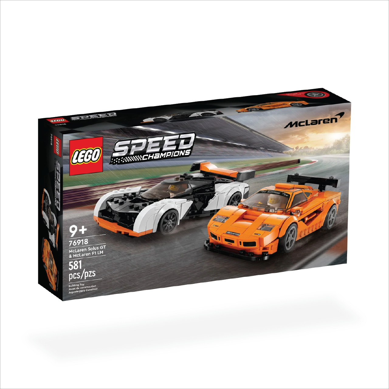 LEGO 76918 McLaren Solus GT & McLaren F1 LM