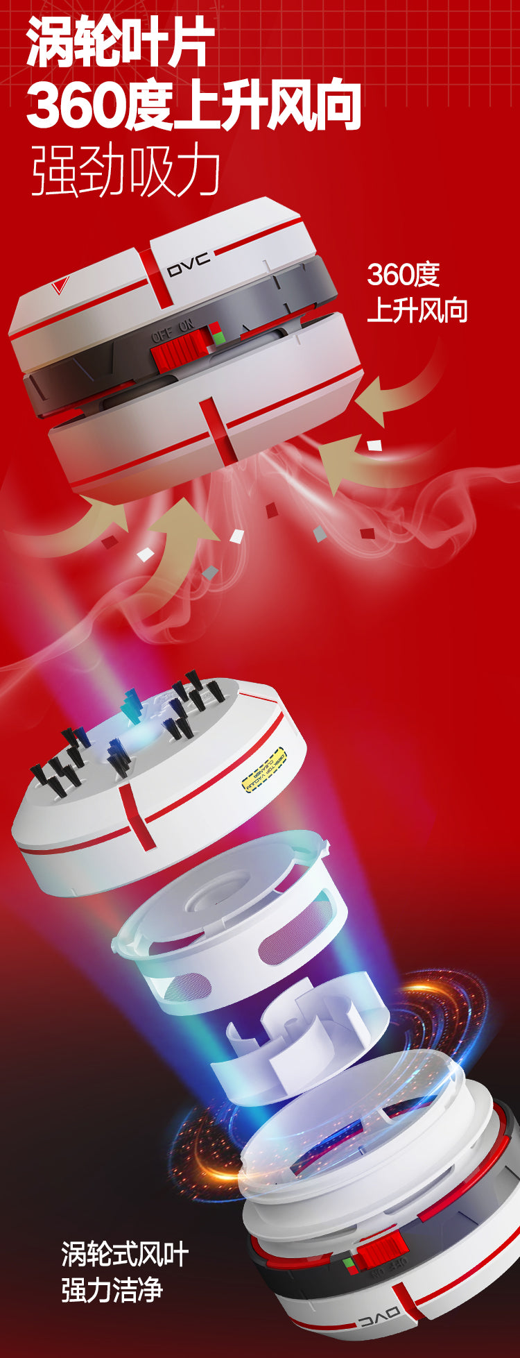 Hobby Mio Desktop Vacuum Cleaner