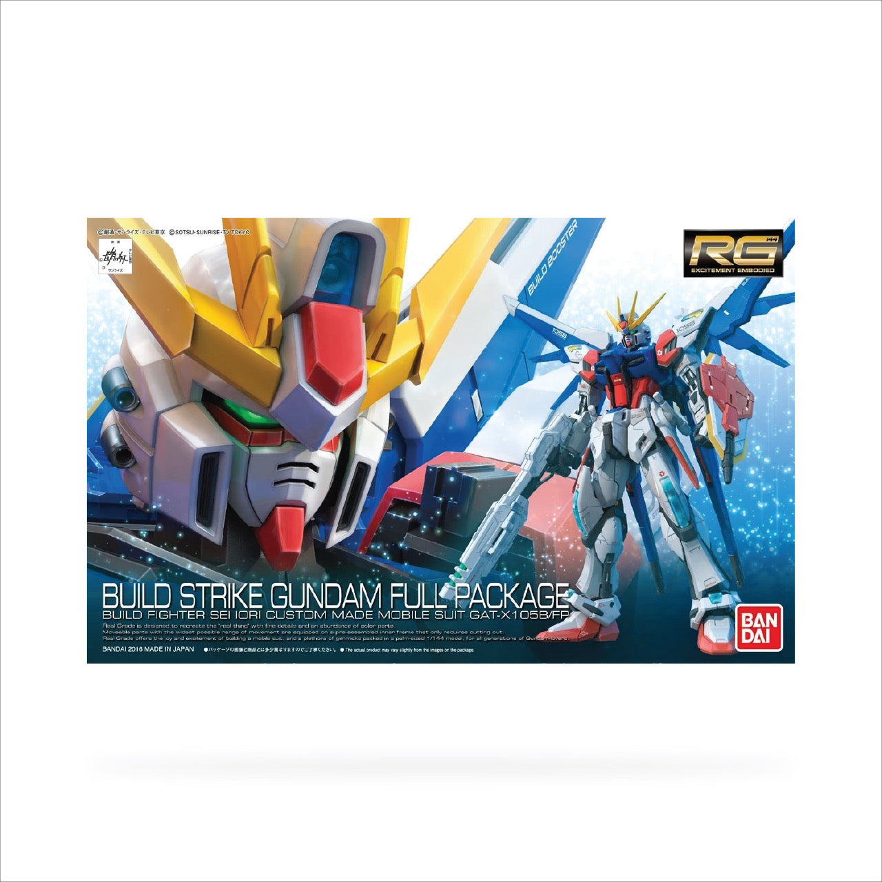 RG GAT-X105B/FP Build Strike Gundam Full Package