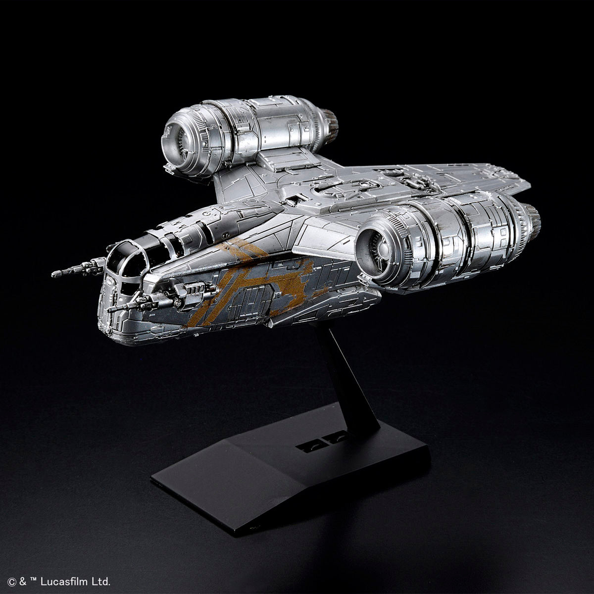 Bandai SW Vehicle Model Kit Razor Crest (Silver coating Ver.)