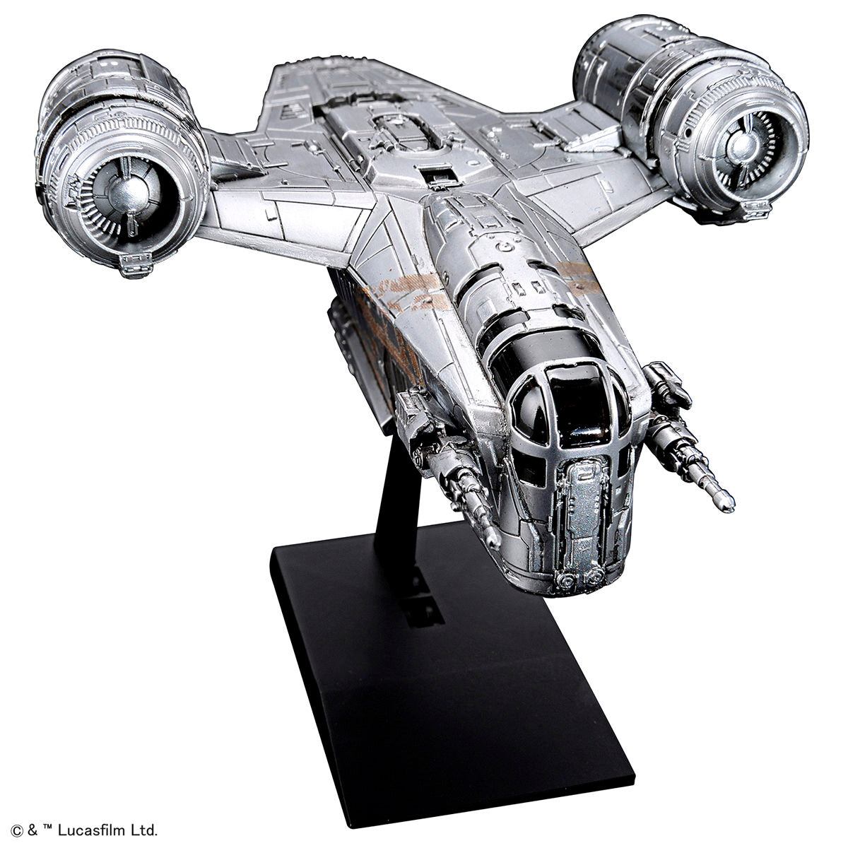 Bandai SW Vehicle Model Kit Razor Crest (Silver coating Ver.)