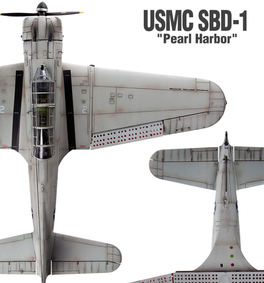 Academy 1/48 SBD-1 Dauntless 'Pearl Harbor'