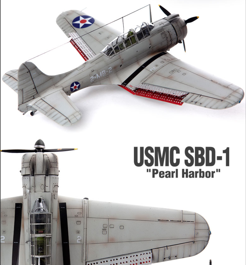 Academy 1/48 SBD-1 Dauntless 'Pearl Harbor'