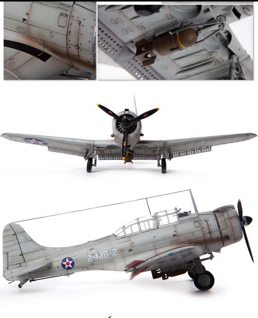 Academy 1/48 SBD-1 Dauntless 'Pearl Harbor'