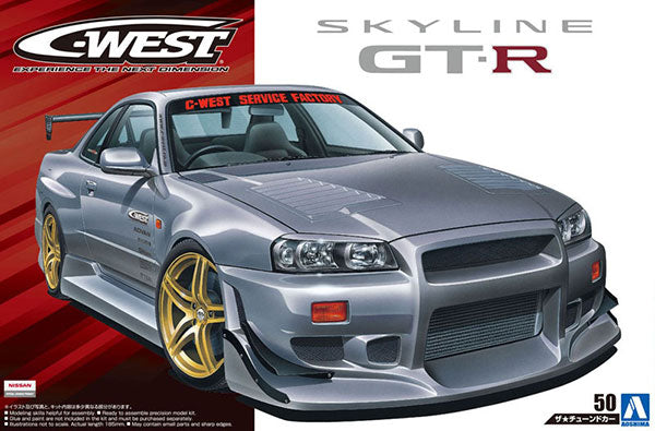 1/24 C-West BNR34 Skyline GT-R '02 (Nissan)