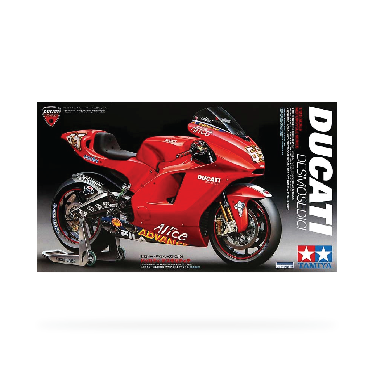 Tamiya 1/12 Ducati Desmodsedici (14101)