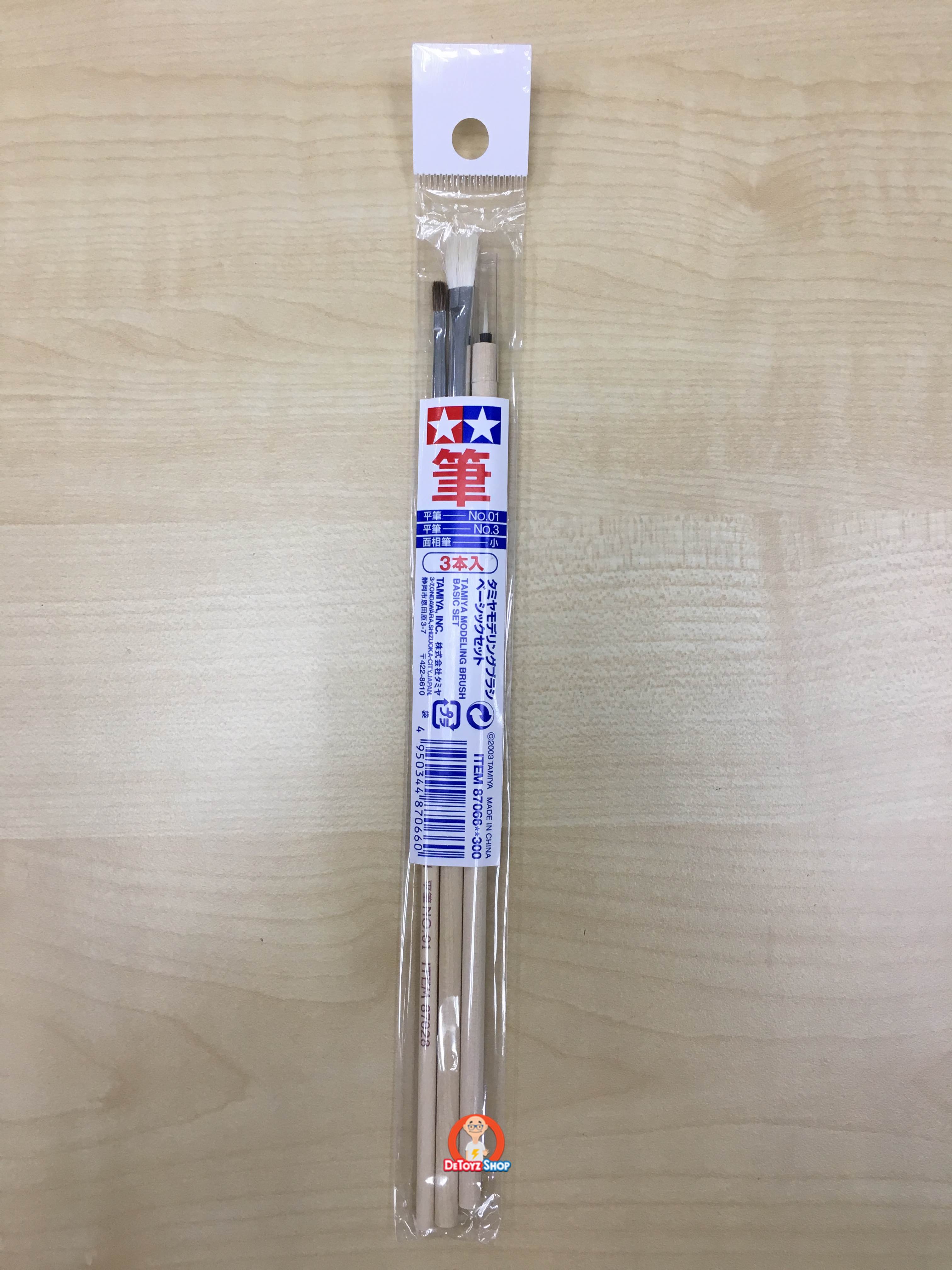 Tamiya Modeling Brush Basic Set 87066