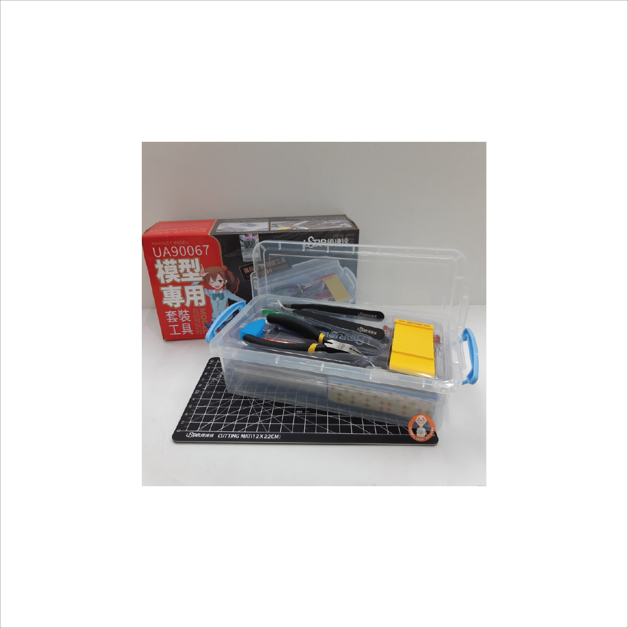 U-Star UA-90067 Basic Tool Set for Plastic Model