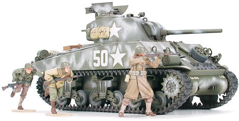 Tamiya 1/35 U.S.Medium Tank M4A3 Sherman 75mm Gun Late Production (Frontline Breakthrough)