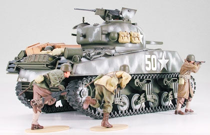 Tamiya 1/35 U.S.Medium Tank M4A3 Sherman 75mm Gun Late Production (Frontline Breakthrough)