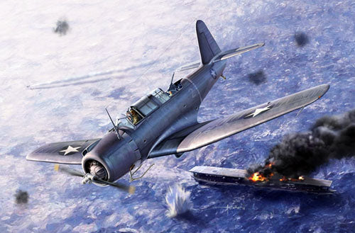 Academy 1/48 USN SB2U-3 'Battle of Midway'
