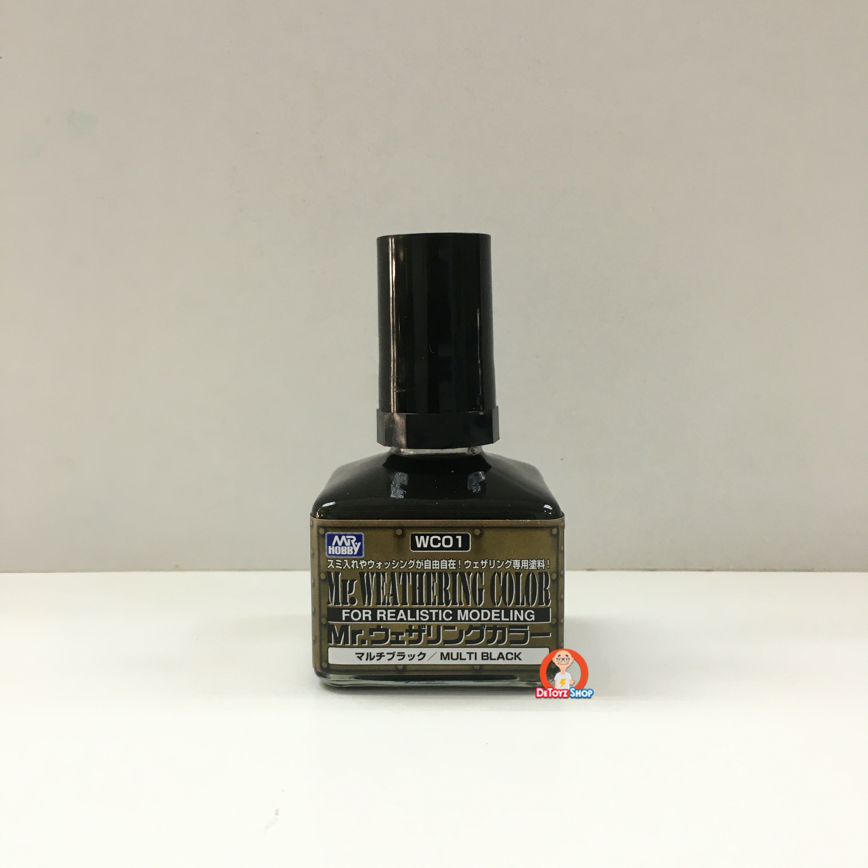 WC01 Mr Hobby Mr Weathering Color Black