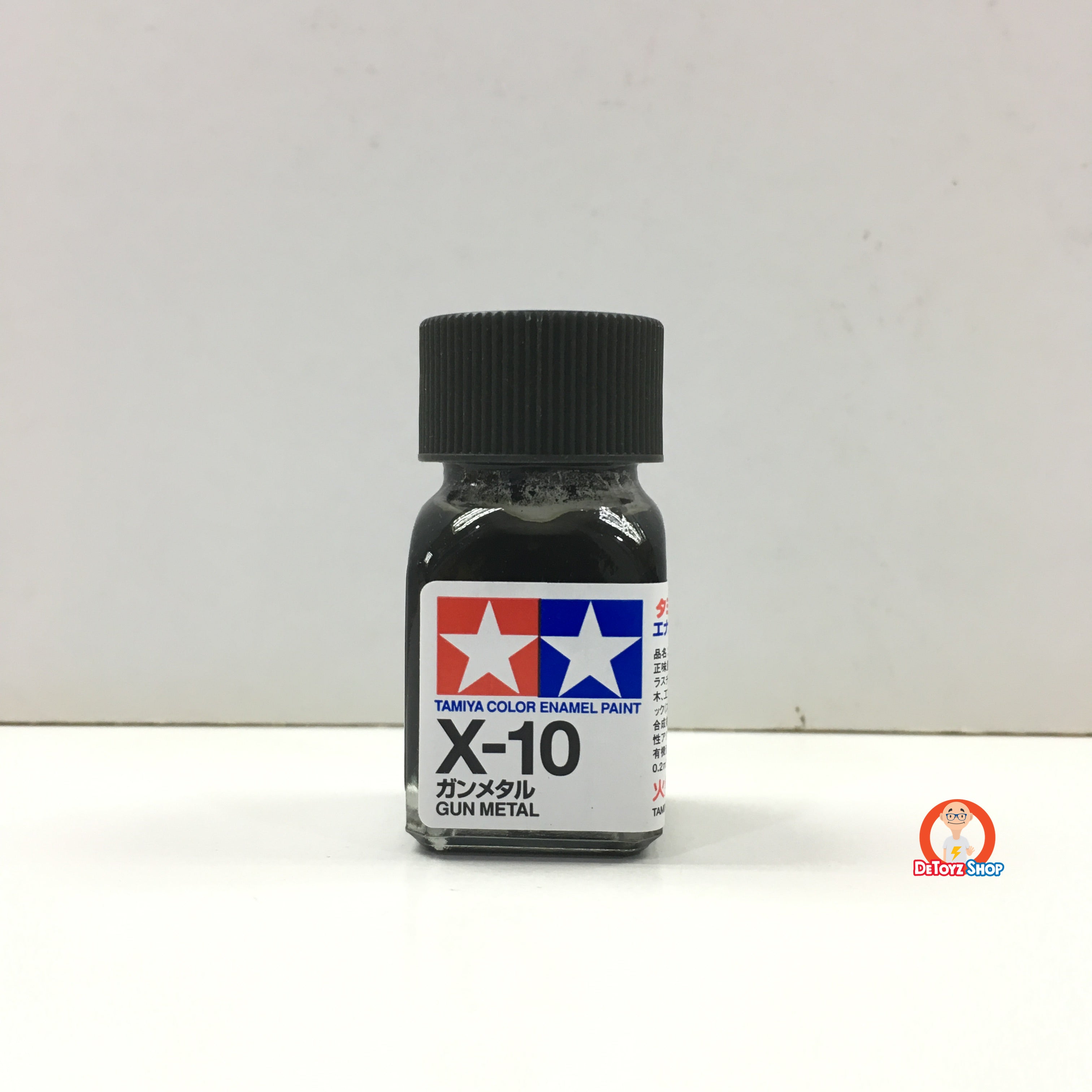 Tamiya Enamel Color X-10 Gun Metal Gloss (10ml)