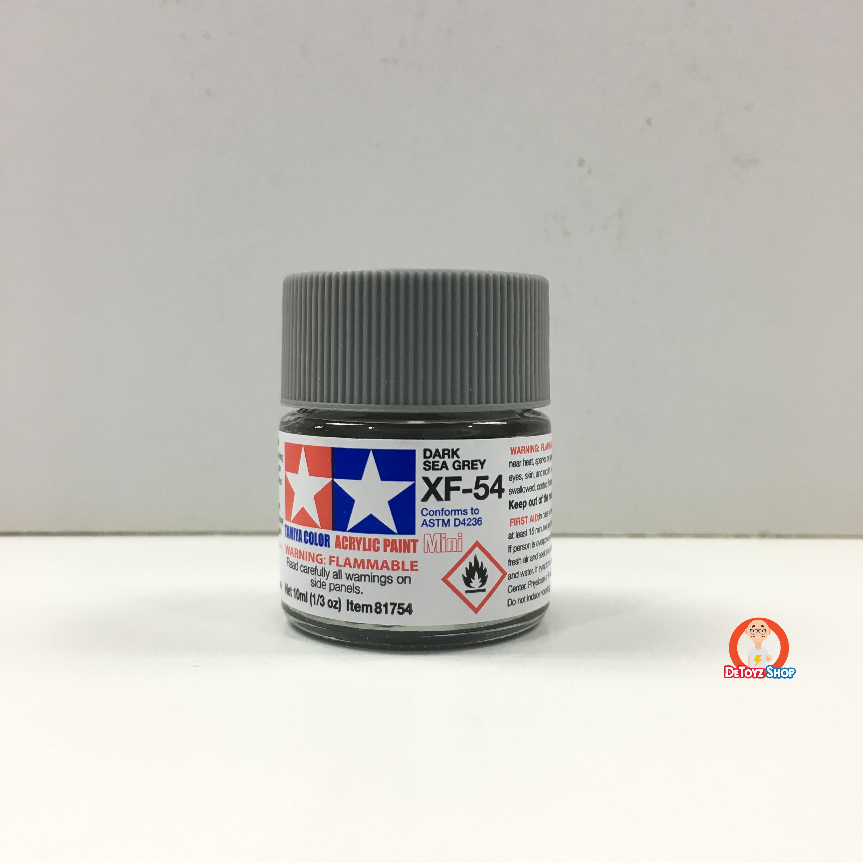 Tamiya Acrylic Color XF-54 Dark Sea Grey Flat (10ml)