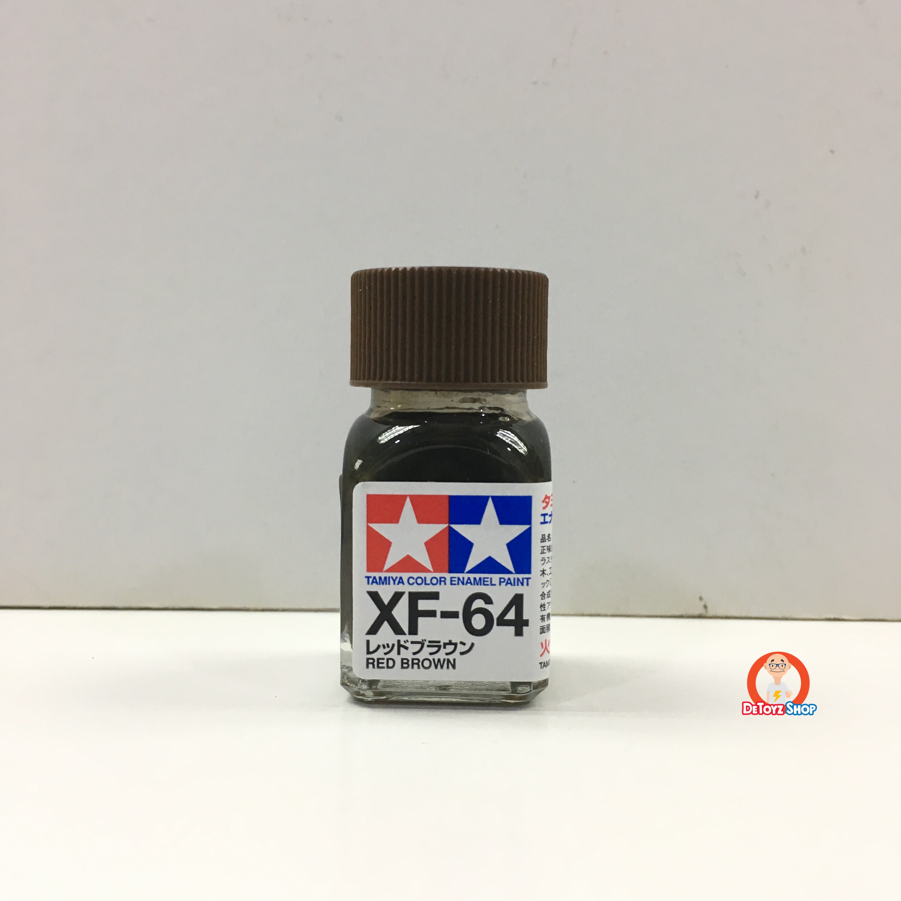 Tamiya Enamel Color XF-64 Red Brown (10ml)