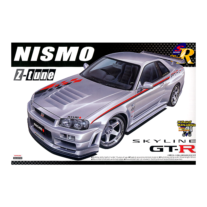 1/24 Nismo R34 Skyline GT-R ZTUNE