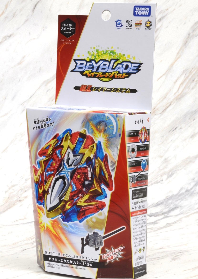 Beyblade Burst B-120 Starter Bastard Excalibur.1'.Sw
