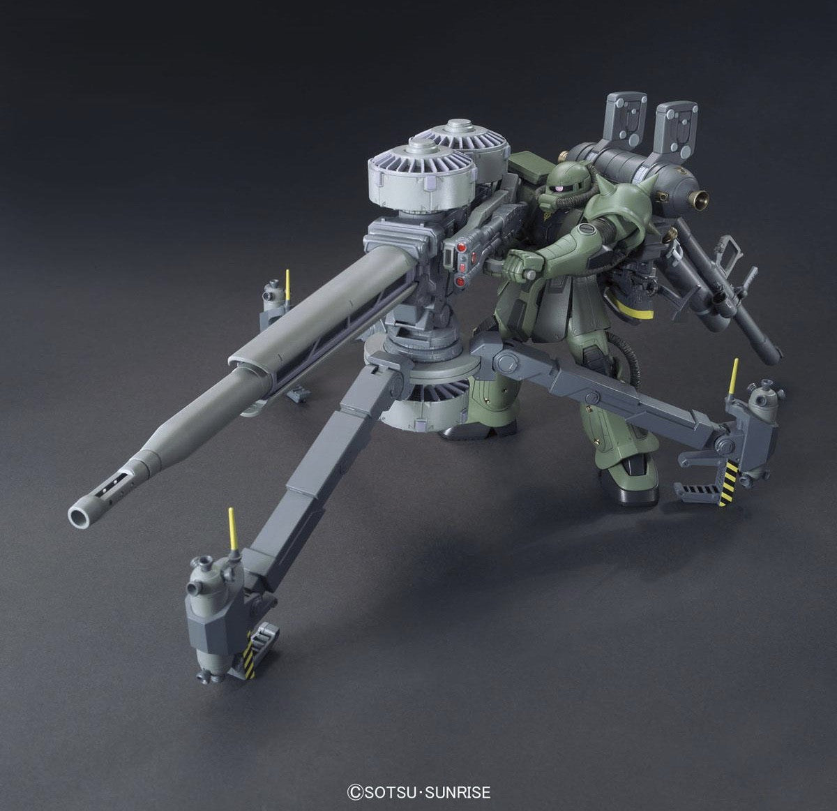 HG Zaku II + Big Gun (Gundam Thunderbolt Ver.)