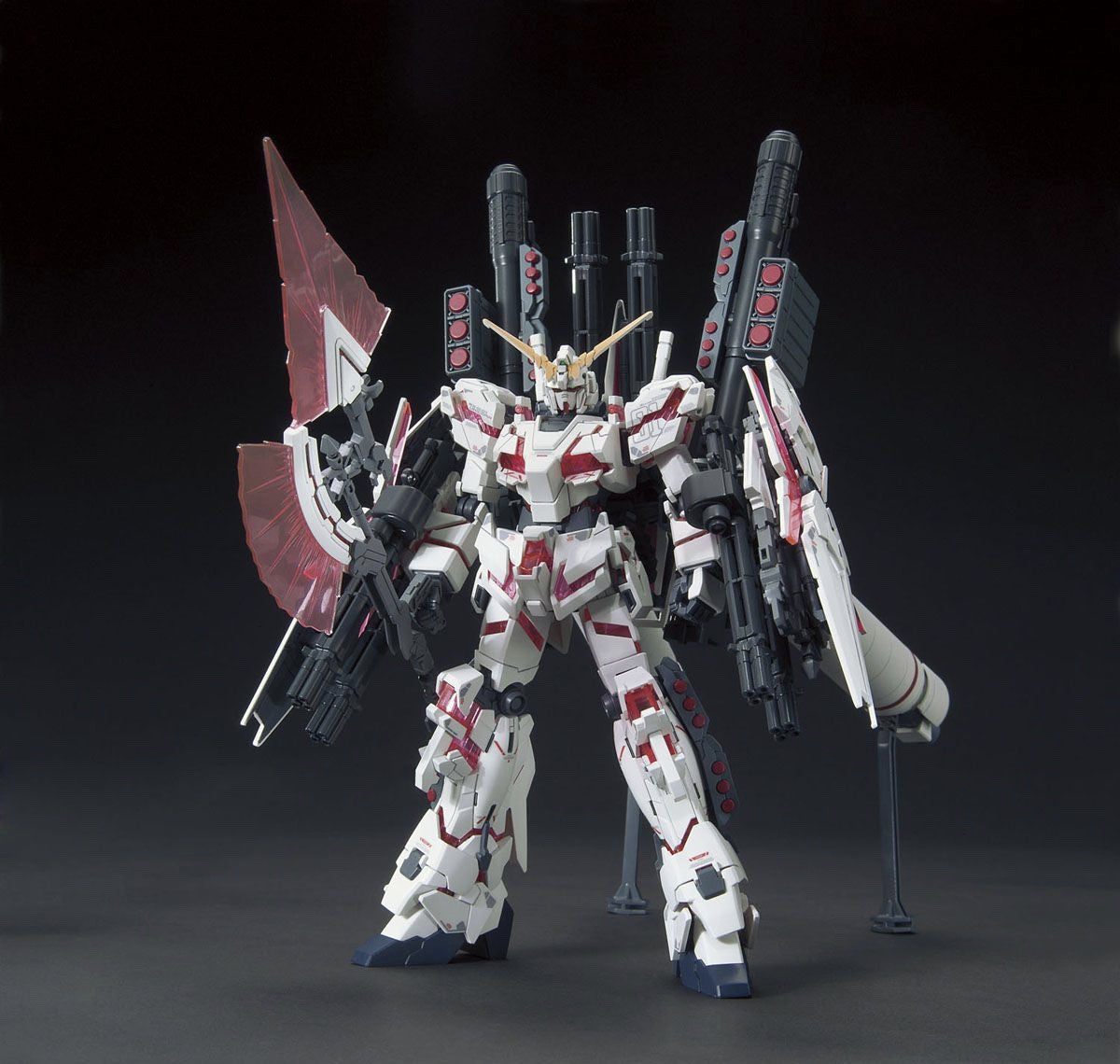 HGUC Full Armor Unicorn Gundam (Destroy Mode/Red Color Ver.)
