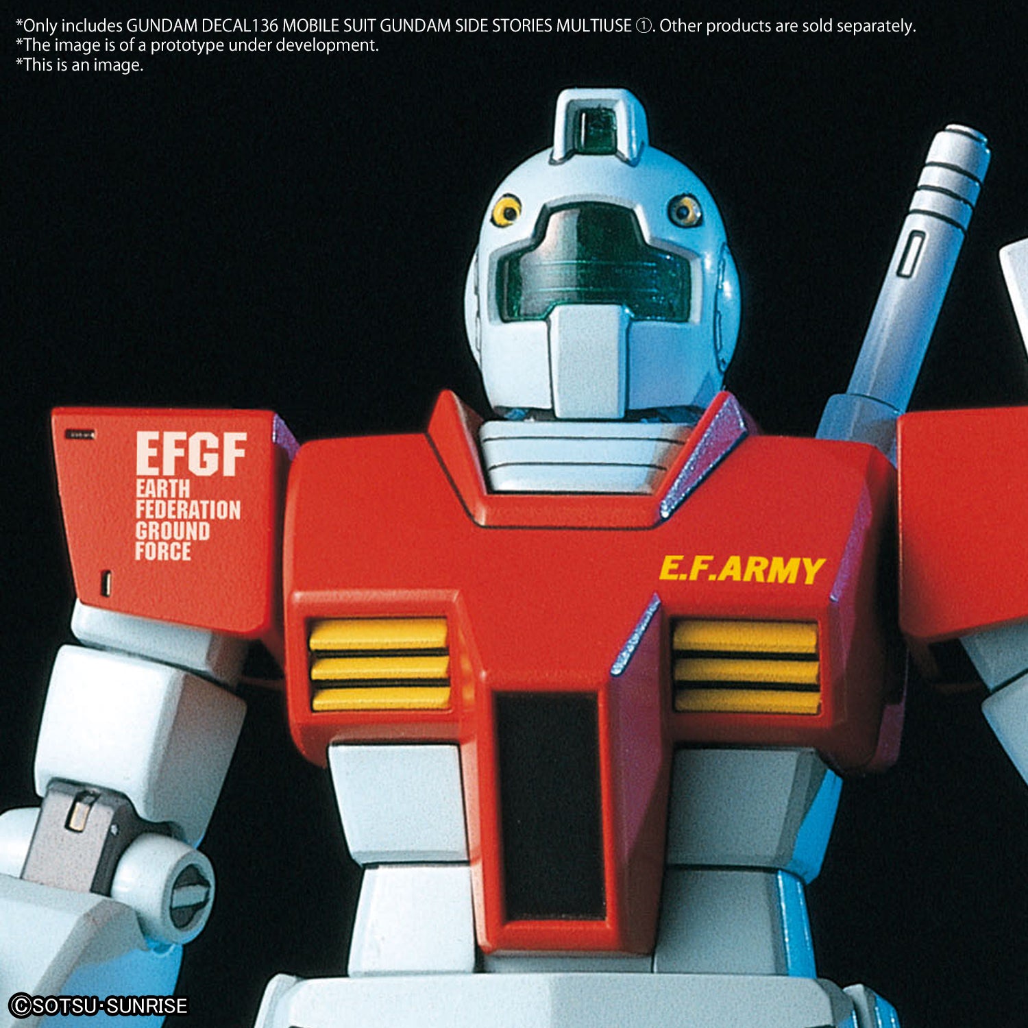 Gundam Decal No.136 Mobile Suit Gundam Side Stories 1