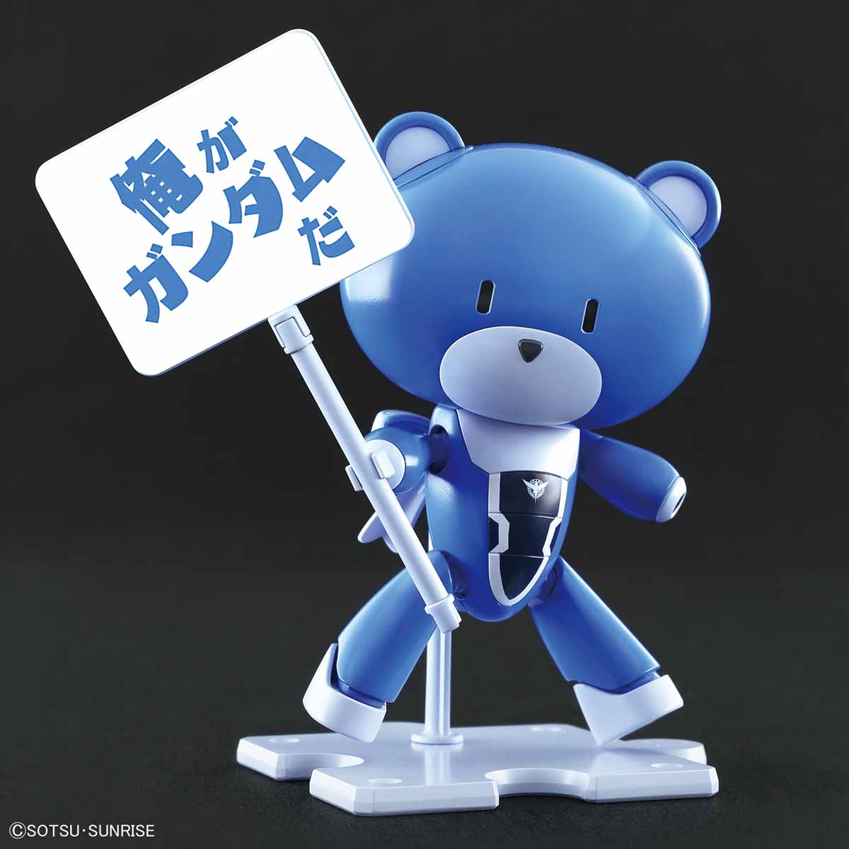 HGPG Petitgguy Setsuna F Seiei Blue & Placard