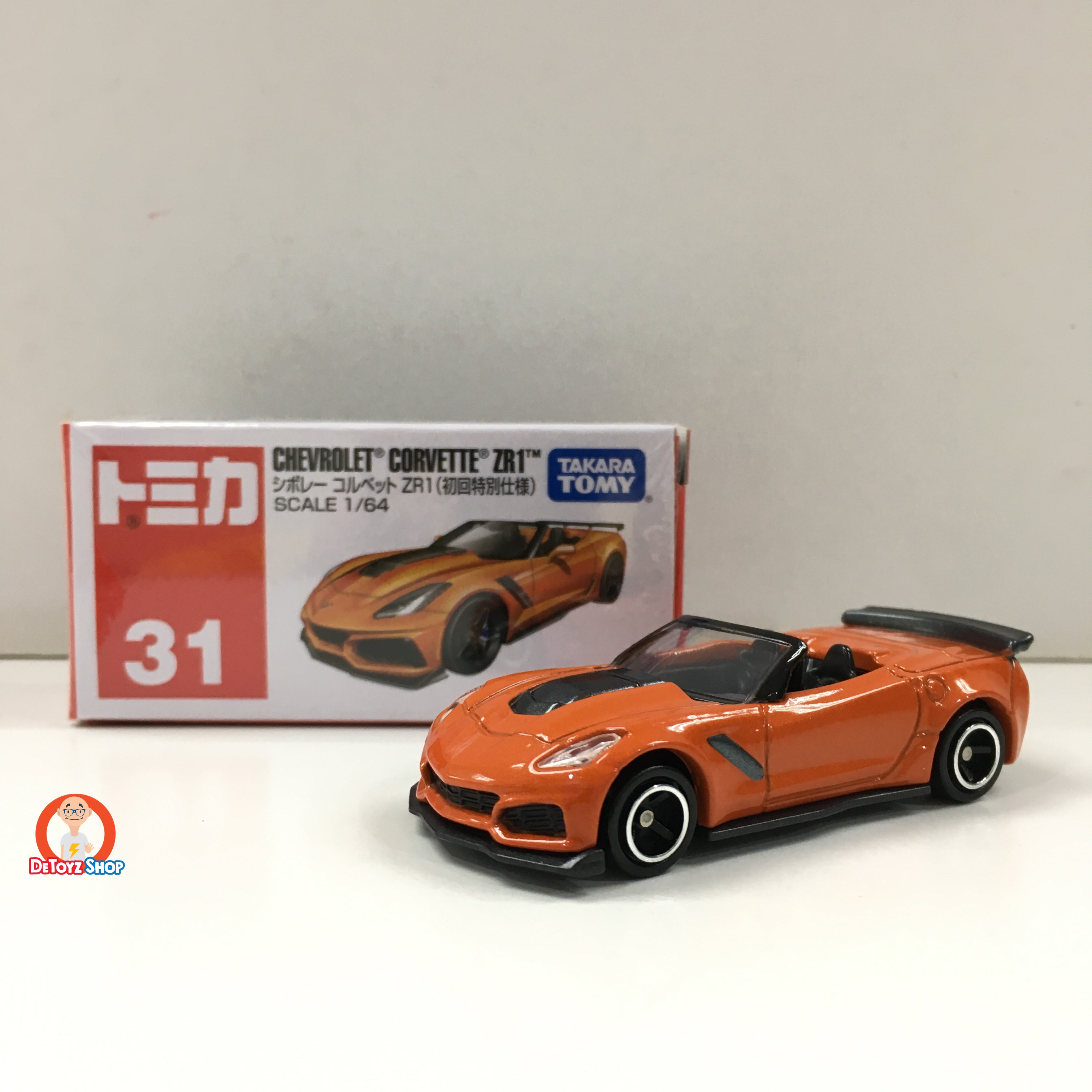 Tomica #031 Chevrolet Corvette ZR1 (Initial Release)