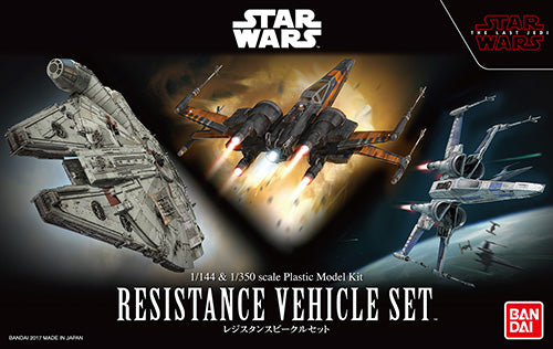 1/144 & 1/350 Resistance Vehicle Set
