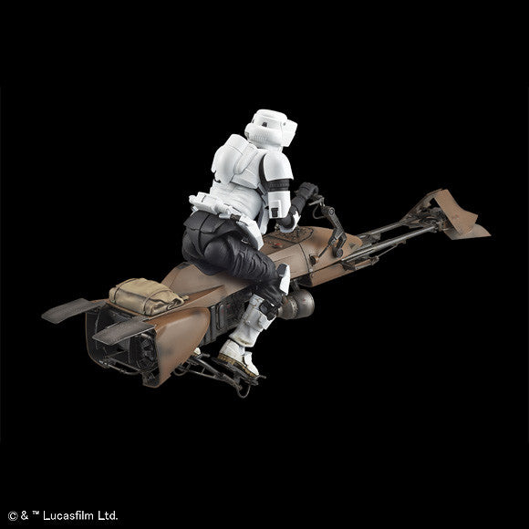 Bandai Star Wars Kit 1/12 Scout Trooper & Speeder Bike