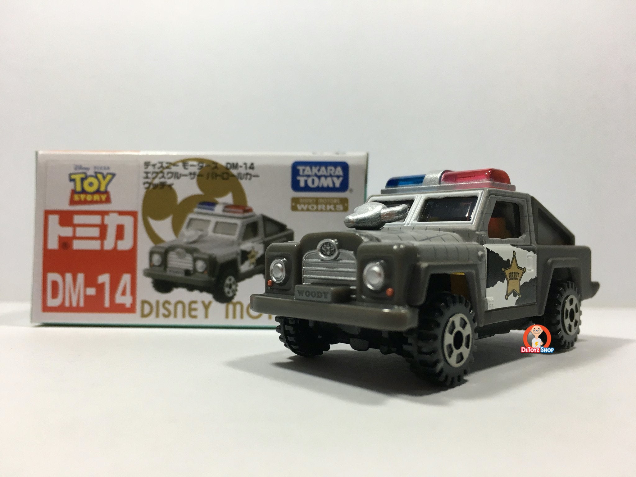 Tomica Disney Motor DM-14 Woody the Sheriff